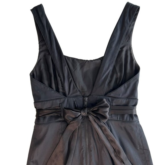 French Collection Black Sleveless Mini Dress - Picture 3 of 6